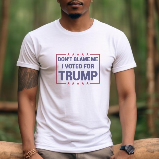 Verkiezing Trump 2024 - Ik heb voor Trump gestemd T-shirt