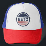 Verkiezing van Bold Beto Navy Blue Modern Flag 202 Trucker Pet<br><div class="desc">Koel blauw en rood modern politiek pet voor Beto. Stem voor deze Texas-democratische kandidaat en steun van het show met dit gedurfde,  direct tot op het punt van het pet voor de gouverneurverkiezing van Texas in 2022.</div>