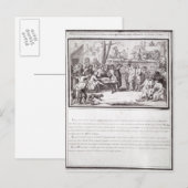 Verkiezing van de militie briefkaart (Voorkant / Achterkant)