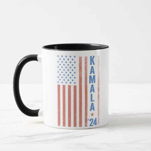 Verkiezing van het Kamala American Flag President Mok (Links)