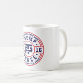 Verkiezing van Trump Pence 2016 Koffiemok (Voorkant rechts)