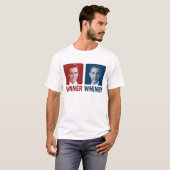 Verkiezing Winner or Whiner 2012 T-shirt (Voorkant volledig)