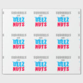 Verkiezingen 2016 - Eekhoorns voor de Deez Nuts Cadeaupapier (Vlak)