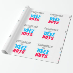 Verkiezingen 2016 - Eekhoorns voor de Deez Nuts Cadeaupapier