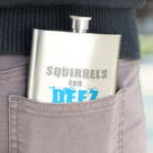Verkiezingen 2016 - Eekhoorns voor de Deez Nuts Heupfles (Voorbeeld)