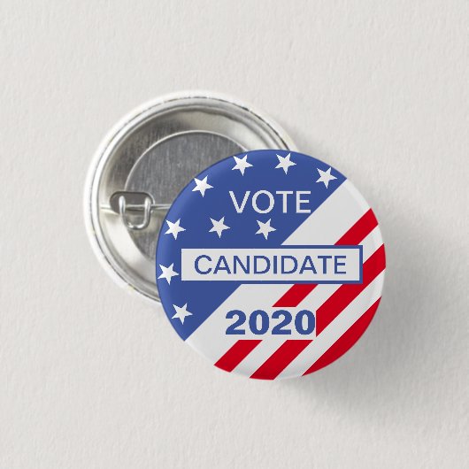 VERKIEZINGEN 2020 VERENIGDE STATEN RONDE BUTTON 3,2 CM (Voorkant /achterkant)