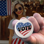 Verkiezingen 2024 Amerikaans President Ronde Button 3,2 Cm<br><div class="desc">Verkiezingen 2024 VS President knop</div>