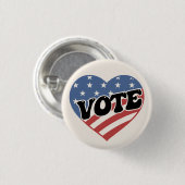 Verkiezingen 2024 Amerikaans President Ronde Button 3,2 Cm (Voorkant /achterkant)