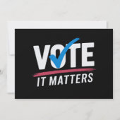 Verkiezingen 2024 Democratische kiezers Kaart (Voorkant)