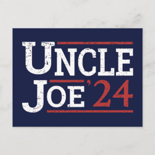 Verkiezingen 2024 - Oom Joe I Briefkaart