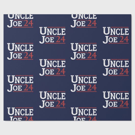 Verkiezingen 2024 - Oom Joe I Cadeaupapier (Zoom)