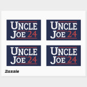 Verkiezingen 2024 - Oom Joe I Rechthoekige Sticker (Vel)