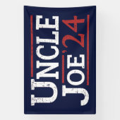 Verkiezingen 2024 - Oom Joe I Spandoek (Verticaal)
