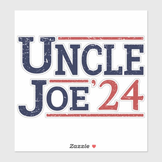 Verkiezingen 2024 - Oom Joe I Sticker (Vel)