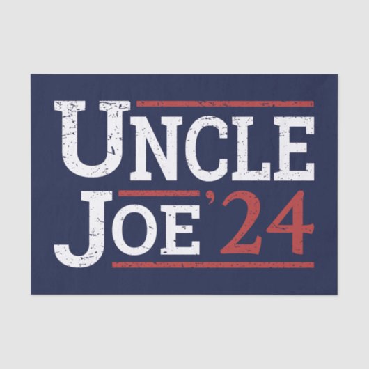 Verkiezingen 2024 - Oom Joe I Tissuepapier (Voorkant)