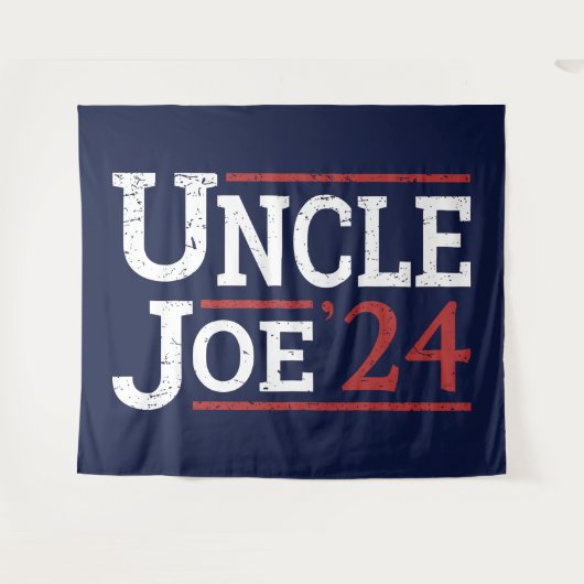 Verkiezingen 2024 - Oom Joe I Wandkleed (Voorkant (horizontaal))