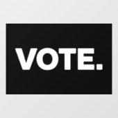 Verkiezingen 2024 Stemrecht Stemrecht Raamsticker (Vel)