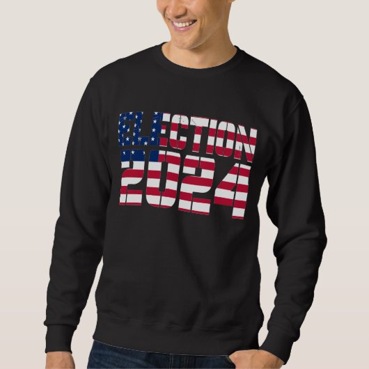 Verkiezingen 2024 Sweatshirt (Voorkant)