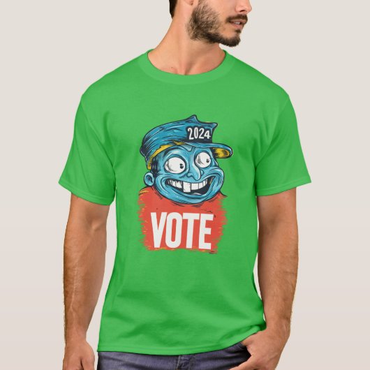 Verkiezingen 2024 Tand T-shirt (Voorkant)