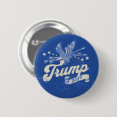 Verkiezingen 2024 Trump Ronde Button 5,7 Cm (Voorkant /achterkant)