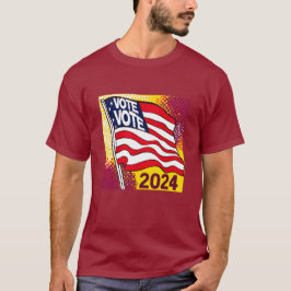 Verkiezingen 2024 Vlag T-shirt