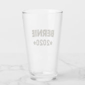Verkiezingen Bernie 2020 Glas (Achterkant)
