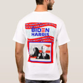 Verkiezingen BIDEN HARRIS 2020 T-shirt (Achterkant)