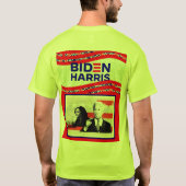 Verkiezingen BIDEN HARRIS 2020 T-shirt (Achterkant)