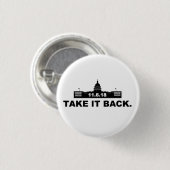 Verkiezingen Button 2018 (Voorkant /achterkant)