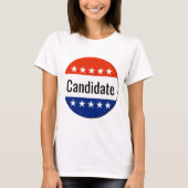 Verkiezingen Custom Candidate Campaign 2026 T-shirt (Voorkant)