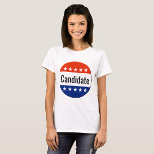 Verkiezingen Custom Candidate Campaign 2026 T-shirt