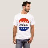 Verkiezingen Custom Candidate Campaign 2026 T-shirt (Voorkant volledig)