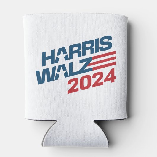 Verkiezingen Harris Walz 2024 Blikjeskoeler (Achterkant)