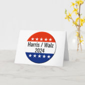 Verkiezingen Harris Walz 2024 Kaart (Gele Bloem)