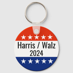 Verkiezingen Harris Walz 2024 Sleutelhanger