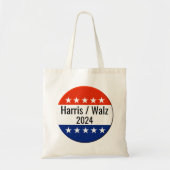 Verkiezingen Harris Walz 2024 Tote Bag (Voorkant)