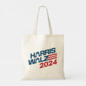Verkiezingen Harris Walz 2024 Tote Bag (Achterkant)
