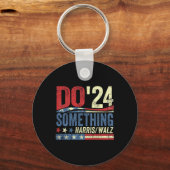 Verkiezingen Kamala Harris 2024 - Michelle Obama Sleutelhanger (Voorkant)