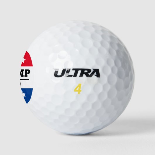 Verkiezingen TRUMP 2020 Golfballen (Logo)