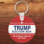 Verkiezingen Trump 2024: De vuilnis heeft de prull Sleutelhanger (Voorkant)