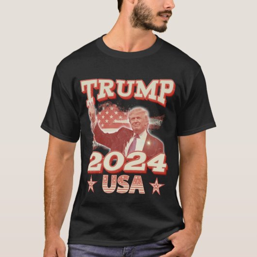 Verkiezingen Trump 2024 T-shirt (Voorkant)