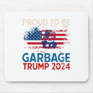 Verkiezingen Trump 2024 Trots op vuilnisstem Trump Muismat