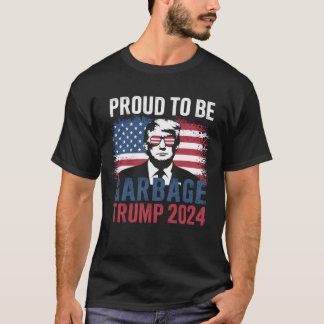 Verkiezingen Trump 2024 Trots op vuilnisstem Trump T-shirt