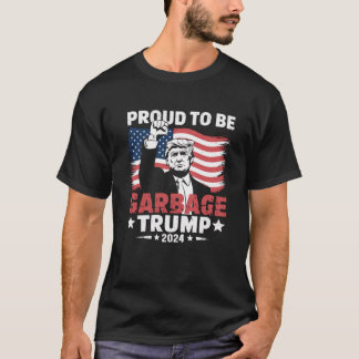 Verkiezingen Trump 2024 Trots op vuilnisstem Trump T-shirt