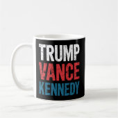 Verkiezingen Trump Vance Kennedy 2024 Koffiemok (Links)