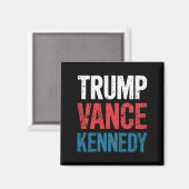 Verkiezingen Trump Vance Kennedy 2024 Magneet (Voorkant / Achterkant)