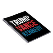 Verkiezingen Trump Vance Kennedy 2024 Notitieboek (Rechterzijde)