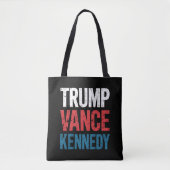 Verkiezingen Trump Vance Kennedy 2024 Tote Bag (Voorkant)