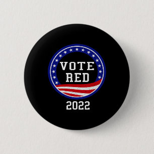 Verkiezingen Usa 2022 Republikeinse Partij Aanhang Ronde Button 5,7 Cm