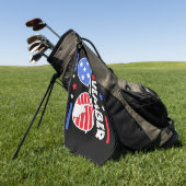 Verkiezingen van 24 november golfhanddoek (Groen)